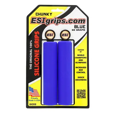 ESIgrips Gripy ESI grips Racers Edge silikonové Barva: Modré