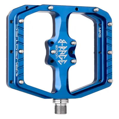 Pedály Burgtec Penthouse Flat MK5 B-Rage edition Barva: Deep Blue