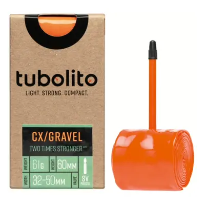 Duše Tubolito CX/Gravel 700x32/50c Barva: Oranžová, Ventilek: FV - 42mm