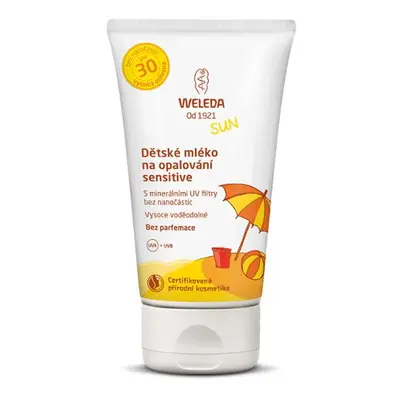 Dětské mléko na opalování SPF 30 Sensitive - Weleda