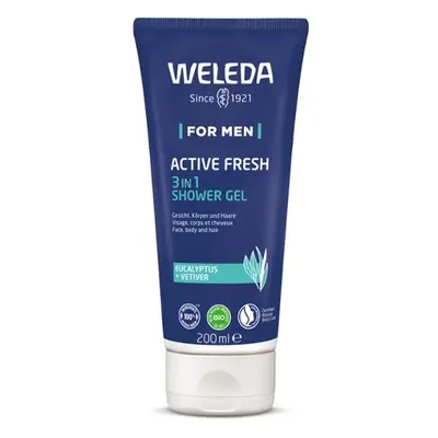 3 v 1 Shower Gel For Men Active Fresh - Weleda