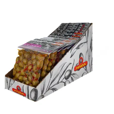 ILIDA Olivy zelené pikantní s peckou 15x250 g KARTON