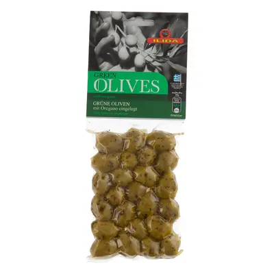 ILIDA Olivy zelené s oregánem, s peckou 150 g