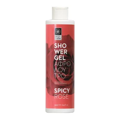 BODYFARM Sprchový gel SPICY ROSE 250 ml