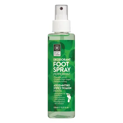 BODYFARM Deodorant - sprej na nohy MÁTA 150 ml