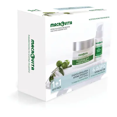 MACROVITA Dárková kazeta bohatě hydratační krém 50 ml + oční krém 15 ml