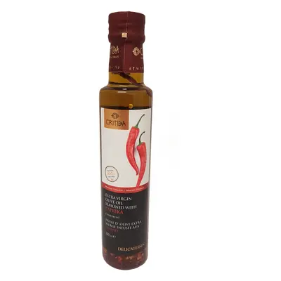 CRITIDA Dressing s extra panenským olivovým olejem a chilli 250 ml