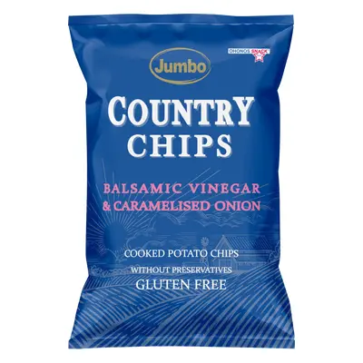 JUMBO Country Chips balsamikový ocet & karamelizovaná cibule 150 g