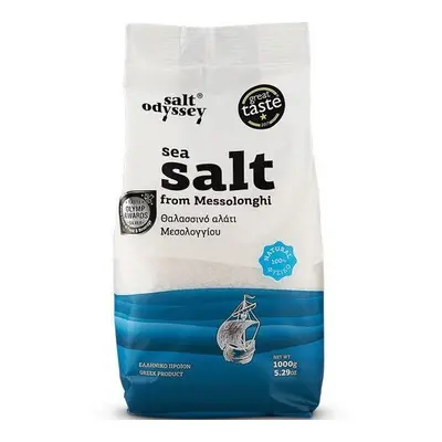 Salt Odyssey výběrová řecká mořská sůl JEMNÁ 1 kg