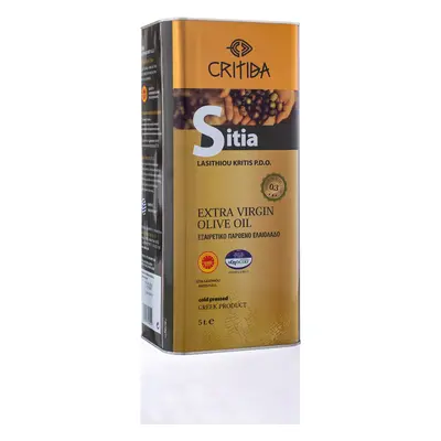 CRITIDA Extra panenský olivový olej SITIA PDO 0.3 5 l plech