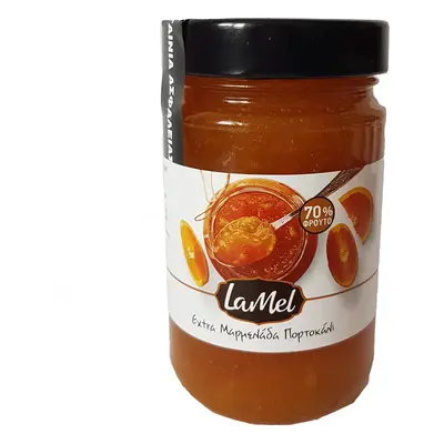 MELETIADIS POMERANČOVÁ marmeláda extra 380 g 70% ovoce