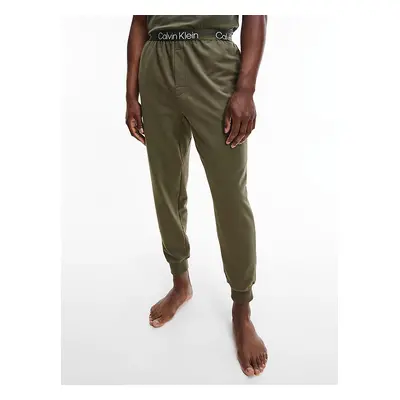 Pánské tepláky Jogger NM2175E - RBN - Khaki - Calvin Klein khaki