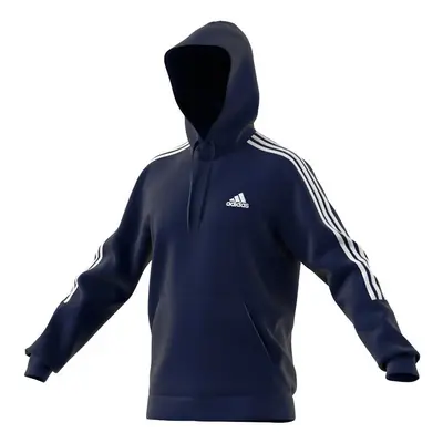 Pánská mikina Essentials Fleece 3 Stripes M GK9584 - Adidas tm.Modrá