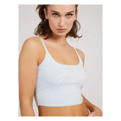 Dámský crop top O1BA10KASI1 - G707- Mint - Guess mint