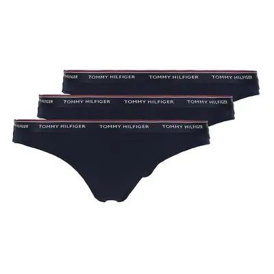 Tanga 3pcs UW0UW00048 tmavěmodrá T|O Tommy Hilfiger tm.Modrá