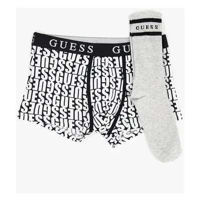 Pánský set boxerky a ponožky U0BG14JR003 - F952 - vícebarevná - Guess vícebarevná