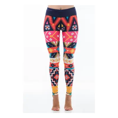 Dámské fitness legíny Six Deuce Aztec - multicolor - Litex