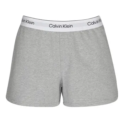 Dámské kraťasy QS6871E P7A šedá - Calvin Klein šedá