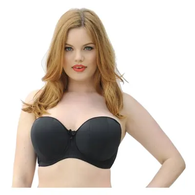 Podprsenka s kosticí Luxe Strapless CK2601-1 černá - Curvy Kate černá