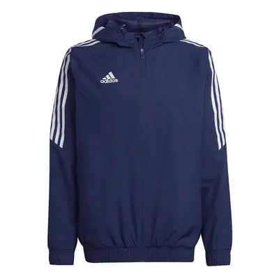 Pánská bunda Condivo 22 All-Weather HA6266 tmavě modrá - Adidas tmavě modrá