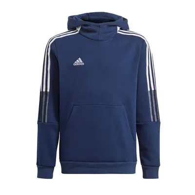 Dětská mikina Tiro 21 Sweat Hoody Jr GK9680 - Adidas navy