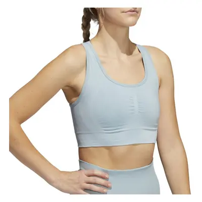 Sportovní podprsenka FORMOTION SCULPT MEDIUM SUPPORT BRA HE2109 modrá - Adidas