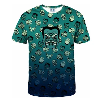 Aloha From Deer Kabuki Mask Drowned T-Shirt TSH AFD925 Blue