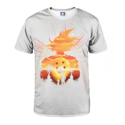 Aloha From Deer White Super Saiyan T-Shirt TSH AFD502 White