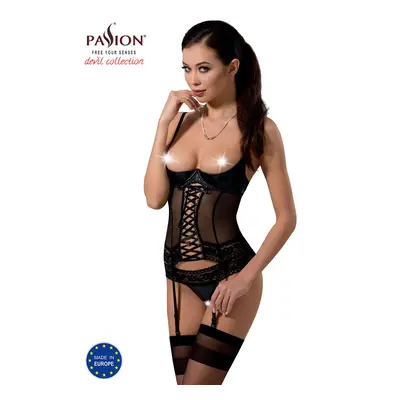 Passion North corset kolor:black