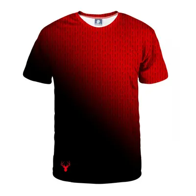 Aloha From Deer Anti-Social Bloodshot T-Shirt TSH AFD775 Red