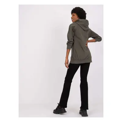 Mikina DHJ BL 15658.35 tmavá khaki