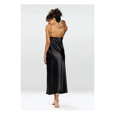 DKaren Plus Size Slip Iga Black černá