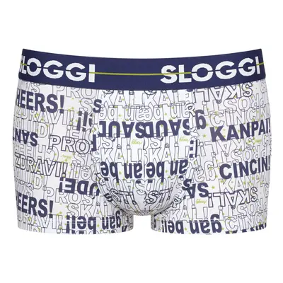 Boxerky Sloggi men Go Holiday Hipster C2P světlá kombinace modré (M007) 006