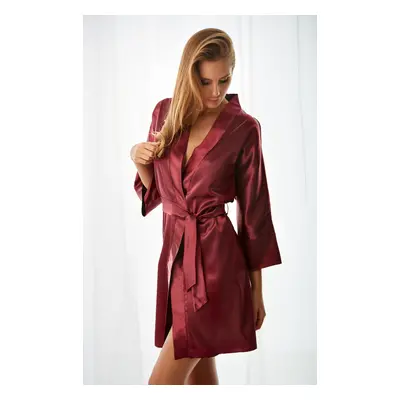 Kalimo Housecoat Panama Claret