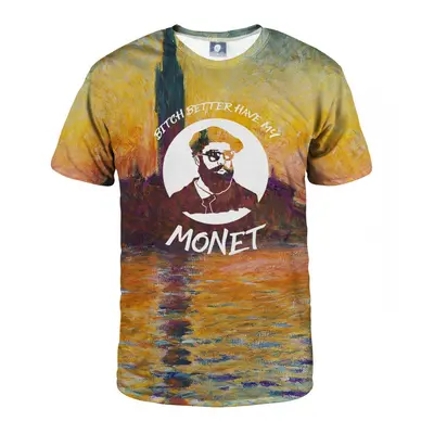 Aloha From Deer Monet T-Shirt TSH AFD651 Yellow