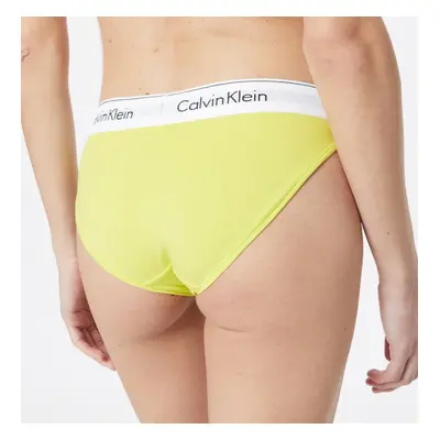 Dámské kalhotky F3787E ZIR - žlutá - Calvin Klein žlutá