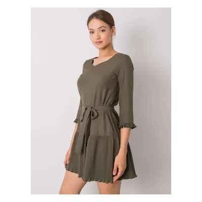 Šaty LK SK 507733.80P khaki