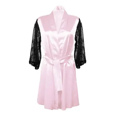 DKaren Housecoat Elizabeth Pink růžová