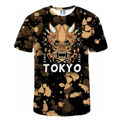 Aloha From Deer Tokyo Oni Yellow T-Shirt TSH AFD939 Orange