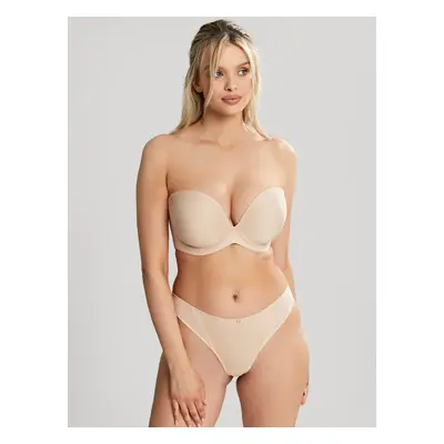 Vyztužená podprsenka Cleo Faith Moulded Strapless latte 10660