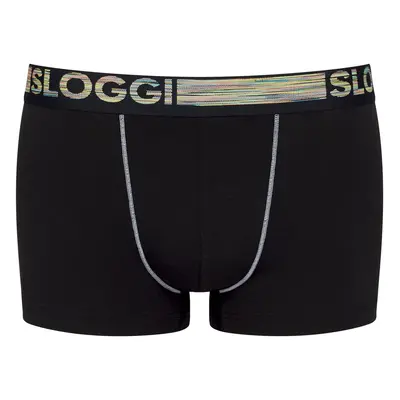 Boxerky Sloggi men GO ABC Natural Hipster C2P tmavá kombinace modré (M008)