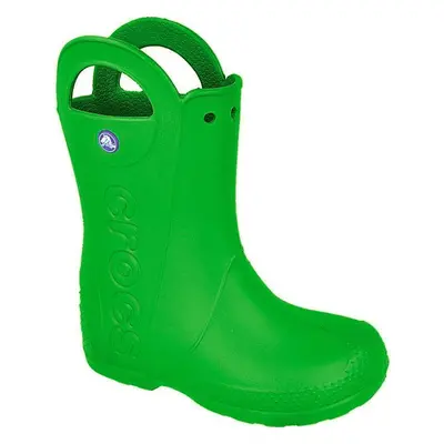 Dětské tmavě zelené boty Handle It 12803 - Crocs