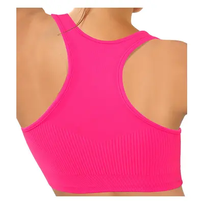 Sesto Senso Woman Bezešvý sportovní top Pink