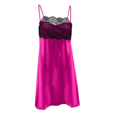 DKaren Slip Ismena Dark Pink tmavě růžová