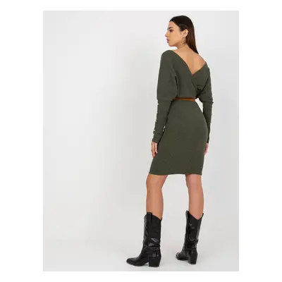 Dámské šaty TW SK BE BQ183 .19 khaki - FPrice