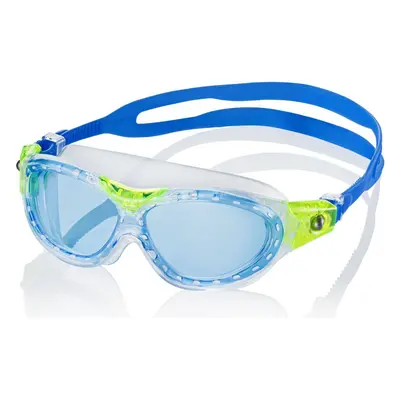 AQUA SPEED Plavecké brýle Marin Kid Blue/Yellow/Transparent Pattern 61