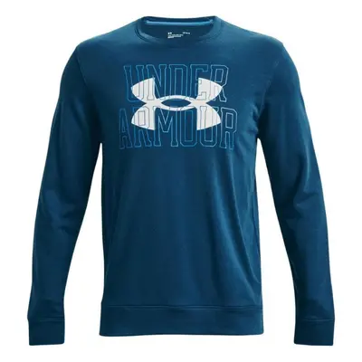 Pánské tričko UA Rival Terry Logo Crew M 1370391 458 - Under Armour