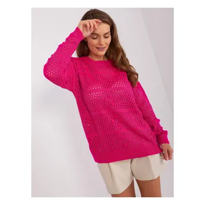 BA SW 9007 jumper.85P fuchsiová