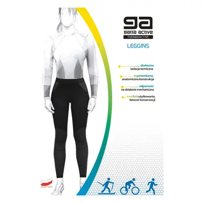 Dámské legíny WOMEN THERMOACTIV BASIC DABLAM černošedá