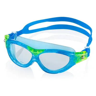 AQUA SPEED Plavecké brýle Marin Kid Blue/Green Pattern 02